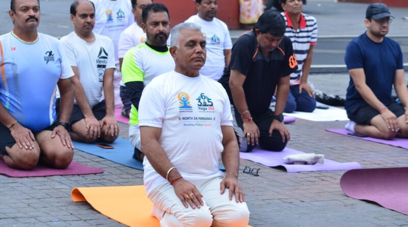 ২১ জুন আন্তর্জাতিক যোগা দিবসের উত্তর ২৪ পরগনা জেলা জুড়ে প্রস্তুতি